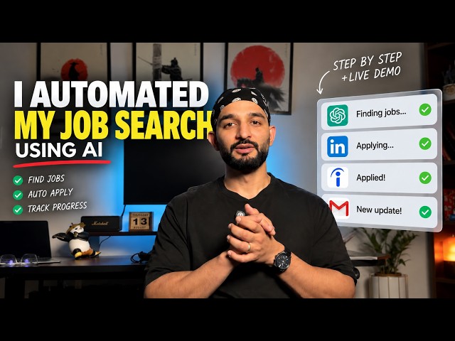 I Automated My Job Search Using AI | Step by Step with Live Demo | Find Jobs and Auto Apply