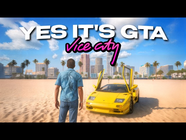I Remastered GTA Vice City with MODS... Now It’s GTA 6!