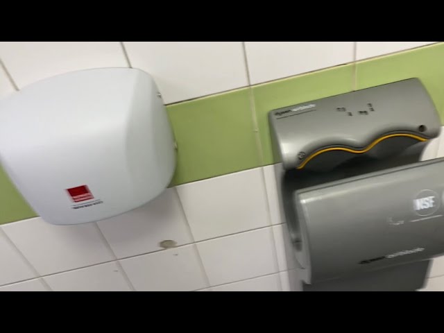 Dyson Airblade AB03 And Warner Howard SM48 Hand Dryers @ B&Q Tamworth