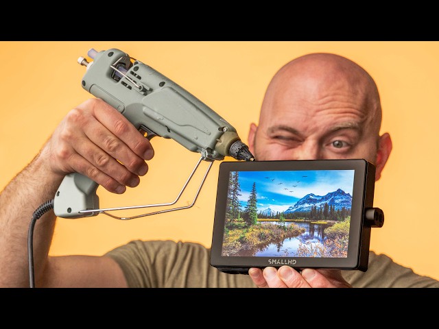 Hot Gluing My $1,500 Camera Monitor and Other Mods!