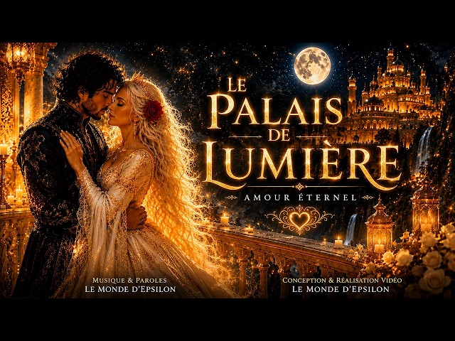 🌹 Le Palais de Lumière L’Amour Inconditionnel d’un Bâtisseur pour sa Rose de Lumière ✨