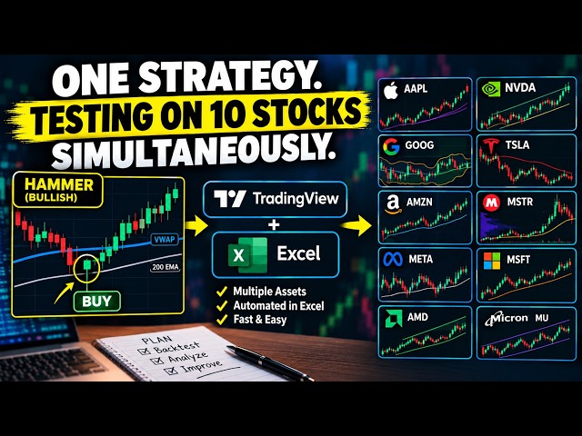 I Tested This Strategy Across 10 Stocks Simultaneously