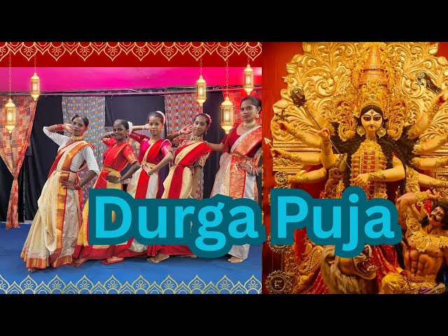 Durga Puja 🙏🏻🌸🌼| Dance | VR Dance Academy | #durgapuja #Dance #shorts 