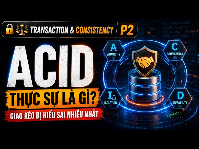🔓⚖️ ACID — The Most Misunderstood Contract in Databases | Transaction & Consistency P2