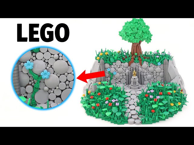 Fragile Looking LEGO Creation Can Be Flipped Upside Down