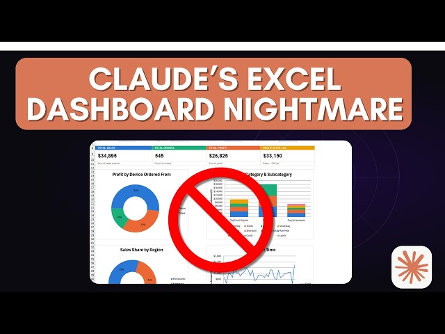 Don't Ask Claude for an Excel Dashboard (Watch This First)