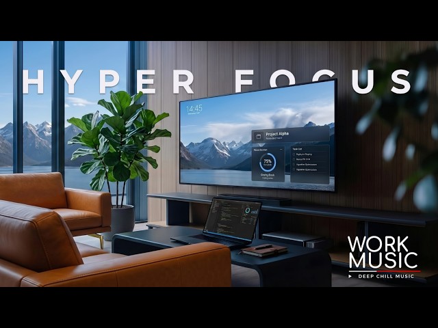 Work Music • Zero-Distraction Hyperfocus for Deep Work, Study, and Peak Productivity