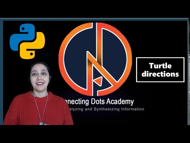 Python turtle directions | Tutorial 4 | Don't memorize