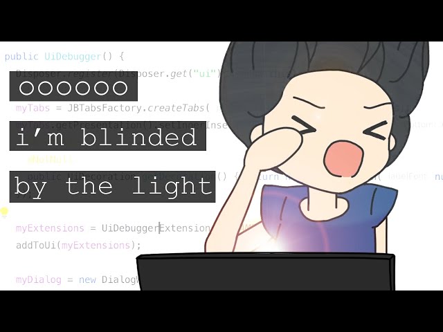 Blinding Lights (programmer parody)