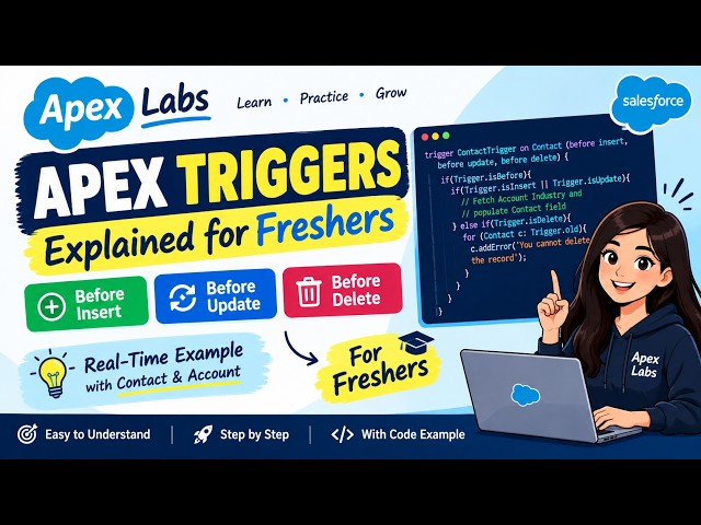 Salesforce Triggers for Freshers & Beginners