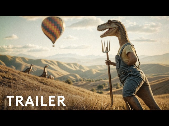 We made a dinosaur film...