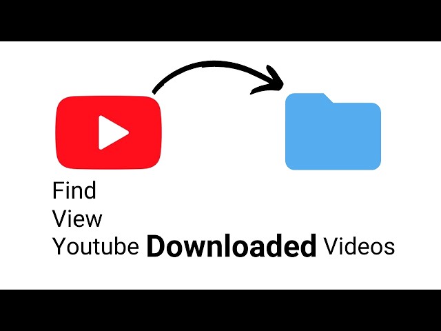 How To Find And View Downloaded Videos On Youtube