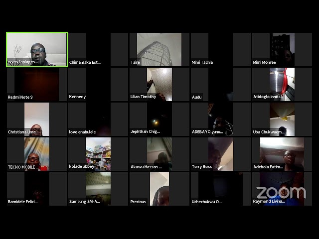 ZOOM SESSION ON HOW TO STUDY WITH DERBY UNIVERSITY, WHO AND UNICEF