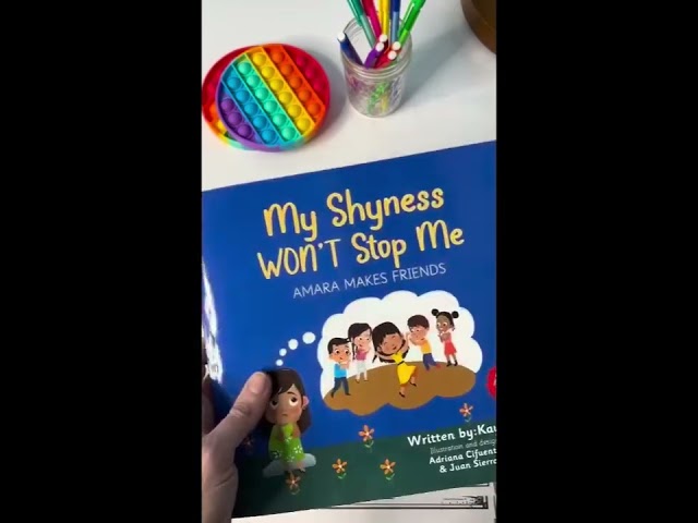 A Great Book for Shy Kids and Confidence Groups 📚💛 #bibliotherapy
