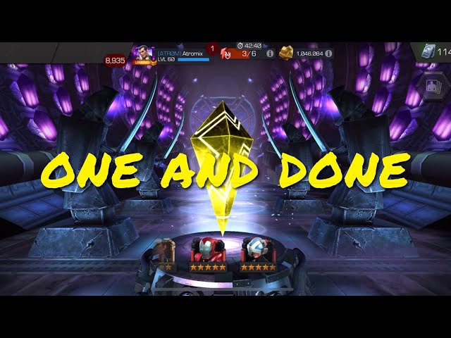 Savage Science Crystal (Cavalier One and Done)
