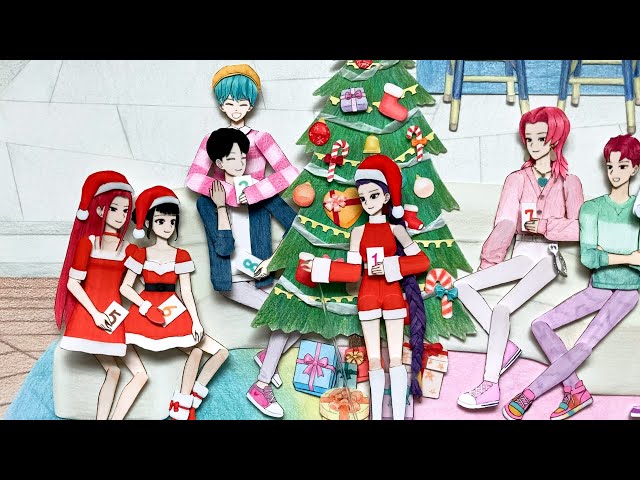Kpop demon hunters paperdoll 12.5 / 【Christmas】