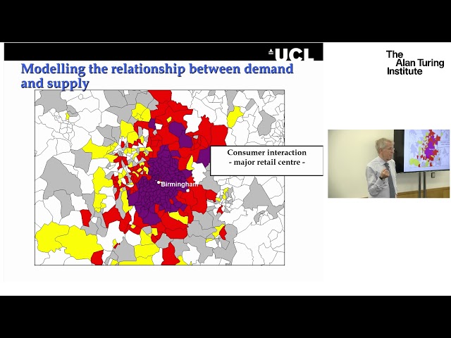 Basics of urban modelling: Professor Sir Alan Wilson, CEO - The Alan Turing Institute