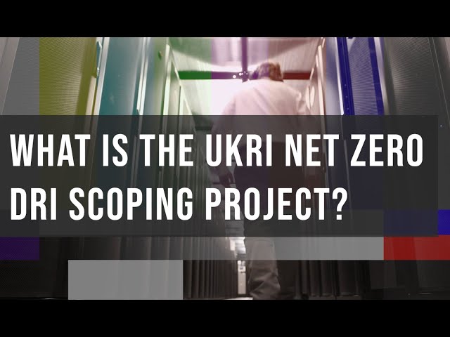 UKRI net zero digital research infrastructure scoping project - Sophie Mosselmans