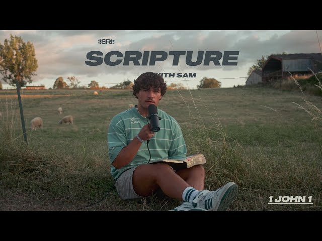 1 JOHN 1 | SCRIPTURE WITH SAM | PEACEFUL BIBLE READING [4K]