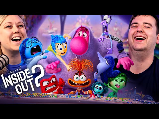 PIXAR'S INSIDE OUT 2 (2024) | Movie Reaction: Gave Us Anxiety! | Disney