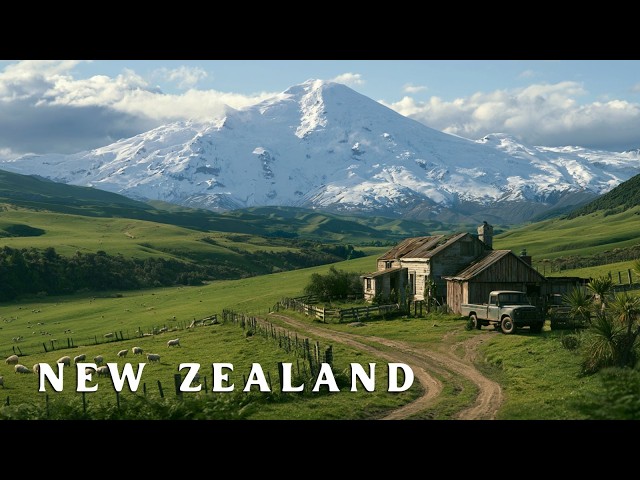 New Zealand : The Most Beautiful Places in New Zealand You'll Ever See | 4K Travel Video