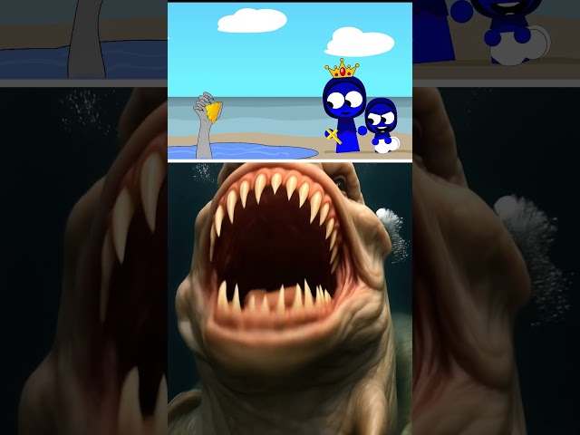 Incredibox Sprunki Sinner Edition: Sea hand Monster Original vs Real Life #sprunki #monster #roblox