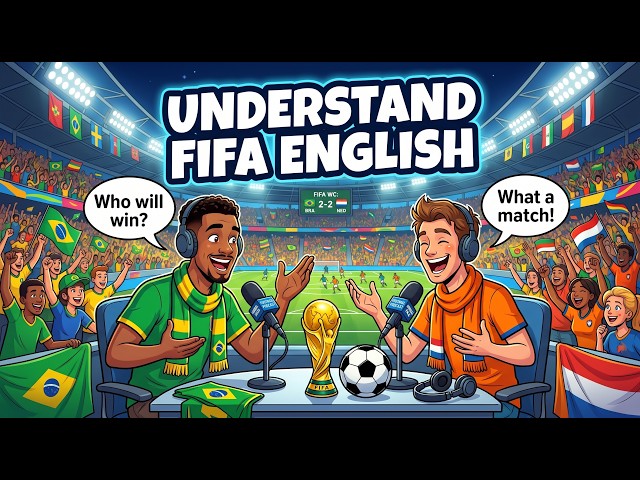 How to Understand English Football Commentary | FIFA World Cup Guide