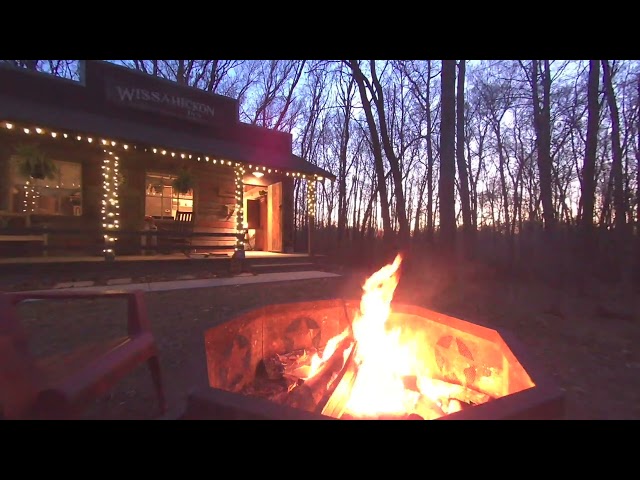 Calf VR180 Camp Fire Low Light Demo (too much sensor noise)