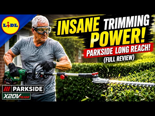 I Bought Lidl’s Parkside Hedge Trimmer… Is It Actually Any Good?