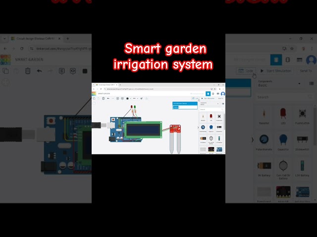 Arduino Soil Moisture and Humidity Monitoring System: Tinkercad Simulation and DIY Guide