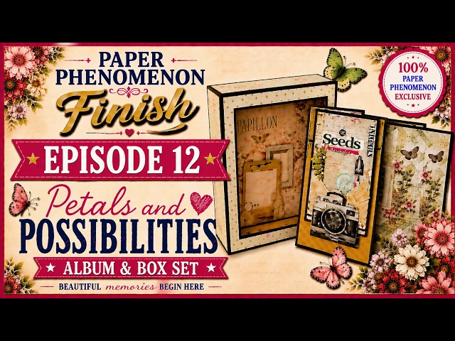 🌸 Matting Ideas | Petals & Possibilities Album & Box Set | Ep.12