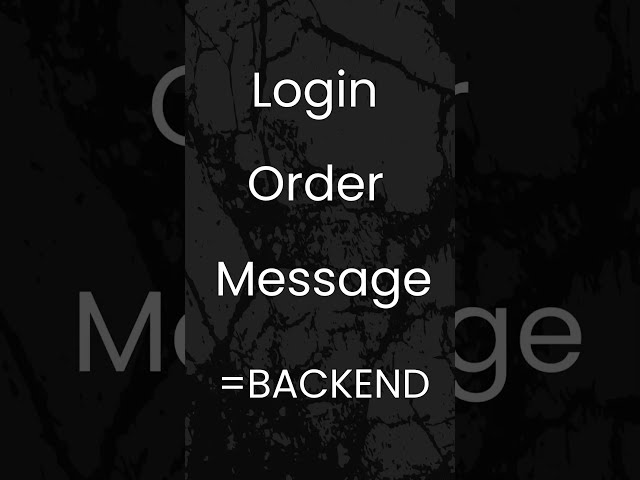 What is Backend? (Explained Simply)