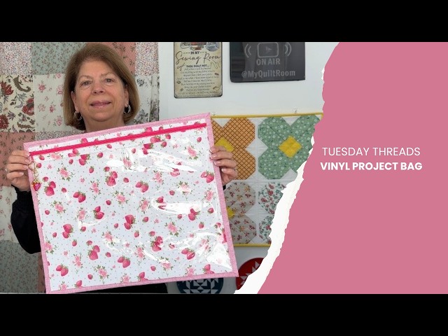 Tuesday Threads - Vinyl Project Bag