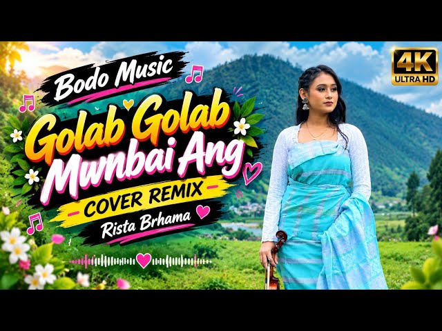 Golab Golab Mwnbai Ang ❤️ | New Bodo Romantic Song 2026 | Bodo Cover Remix | Bodo Ai Remix Song 