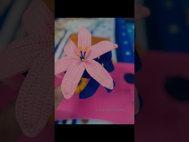 Bloom with lily #shorts #viralvideo #viralshort #crochet