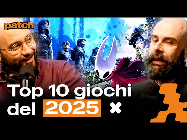 TOP 10 GIOCHI 2025 - PATCH LIST