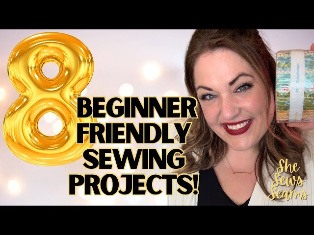 8 Super Easy Beginner Sewing Projects You Can Make Today!