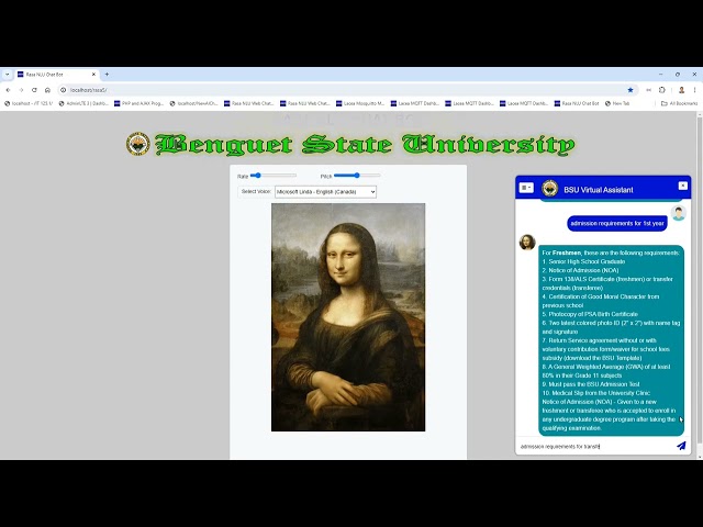 Talking Chatbot With Lip Sync Demo