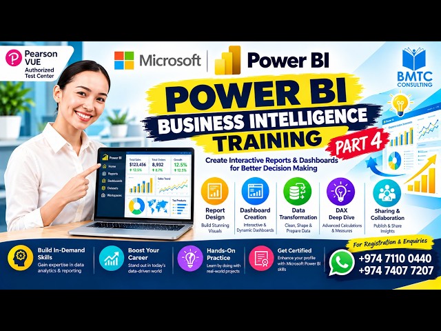 Power BI Tutorial 2026  Build a Professional Project Dashboard Step-by-Step  Part 4