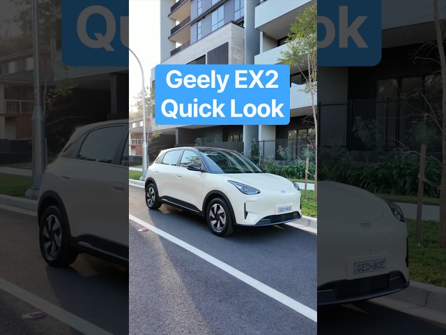 Geely EX2: China's BEST-SELLING Car hits Australia! #shorts