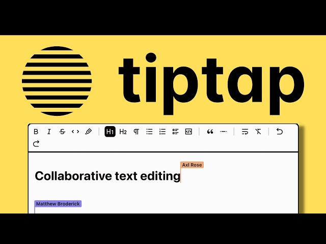 Tiptap - the Best JS Rich Text Editor for Most Projects