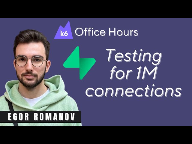How Supabase does performance benchmarking using k6, with Egor Romanov (#89)