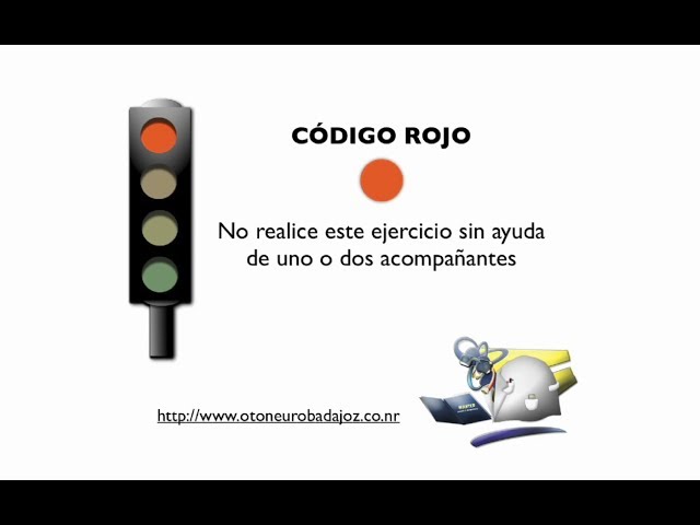 EJERCICIOS CON PELOTA (COOKSEY-CAWTHORNE). REHABILITACIÓN VESTIBULAR