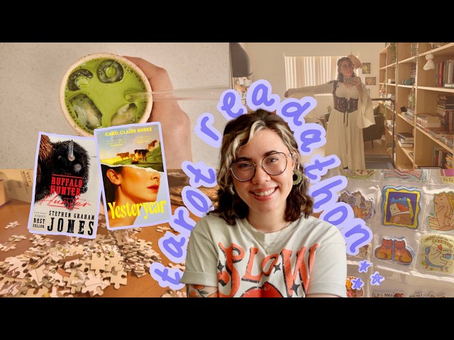 tarot readathon vlog ๐ฎ โจ week one