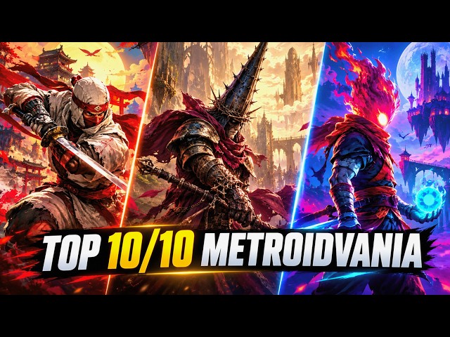 15 PERFECT 10/10 Metroidvanias You Should've Played Sooner