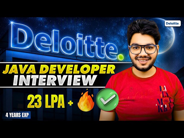 Deloitte Java Developer Interview Experience & Questions [ 23 LPA+ ]