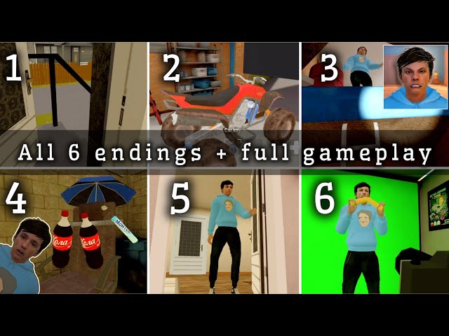Escape From Blogger all endings walkthrough guide 💯😎