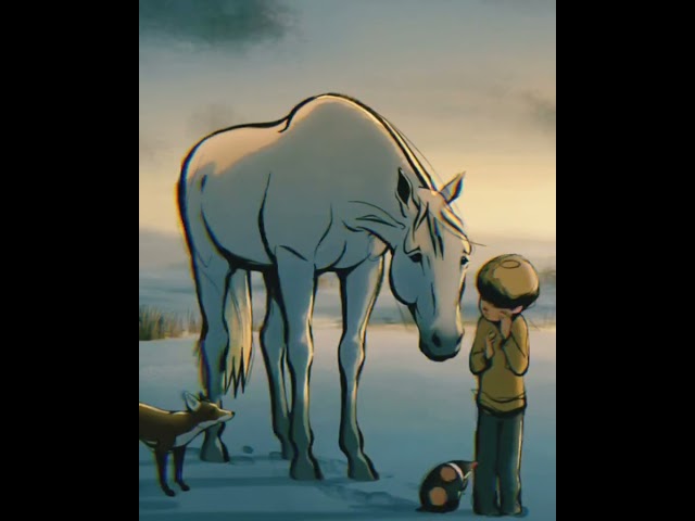 Sometimes we fall 😔..                                      The boy the mole the fox and the horse ❤️