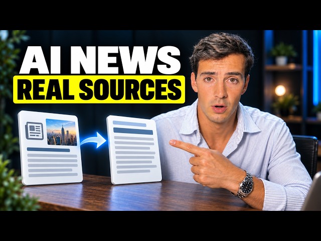 How to Create AI News Articles From Current Sources