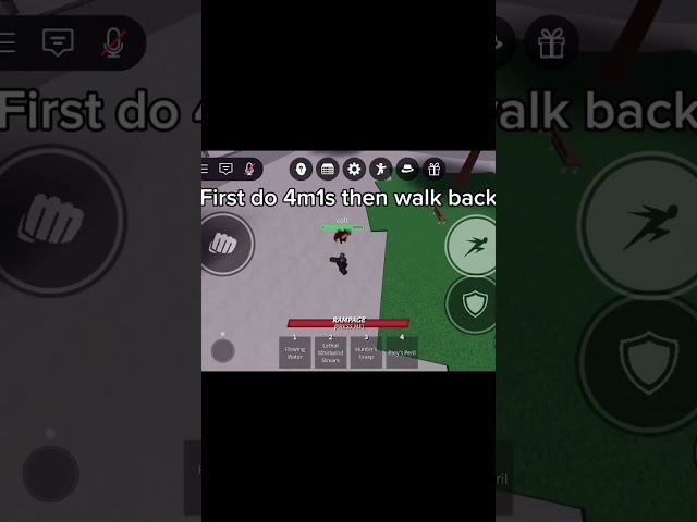 How to do instant twisted #tsb #roblox #mobile #tech #tutorial